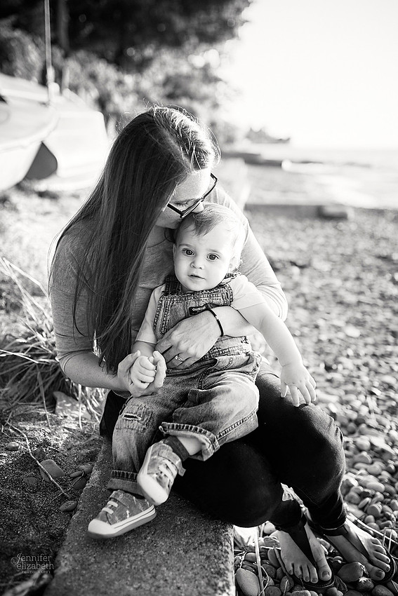 Calum's First Birthday Portrait Session in Madison, Ohio