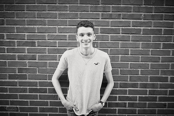 Ian: Senior Portrait Session at Nationwide Arena