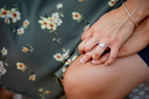 Gina & Allen: Engagement Session in the Flats in Downtown Cleveland