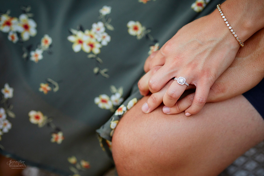 Gina & Allen: Engagement Session in the Flats in Downtown Cleveland