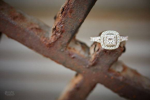 Gina & Allen: Engagement Session in the Flats in Downtown Cleveland