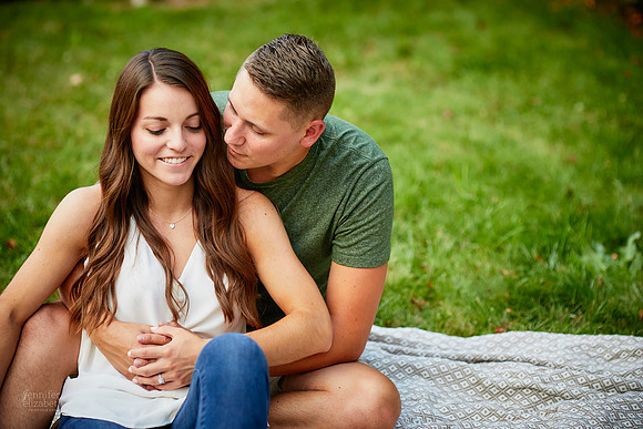 Gina & Allen: Engagement Session in the Flats in Downtown Cleveland
