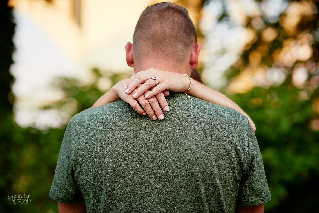 Gina & Allen: Engagement Session in the Flats in Downtown Cleveland