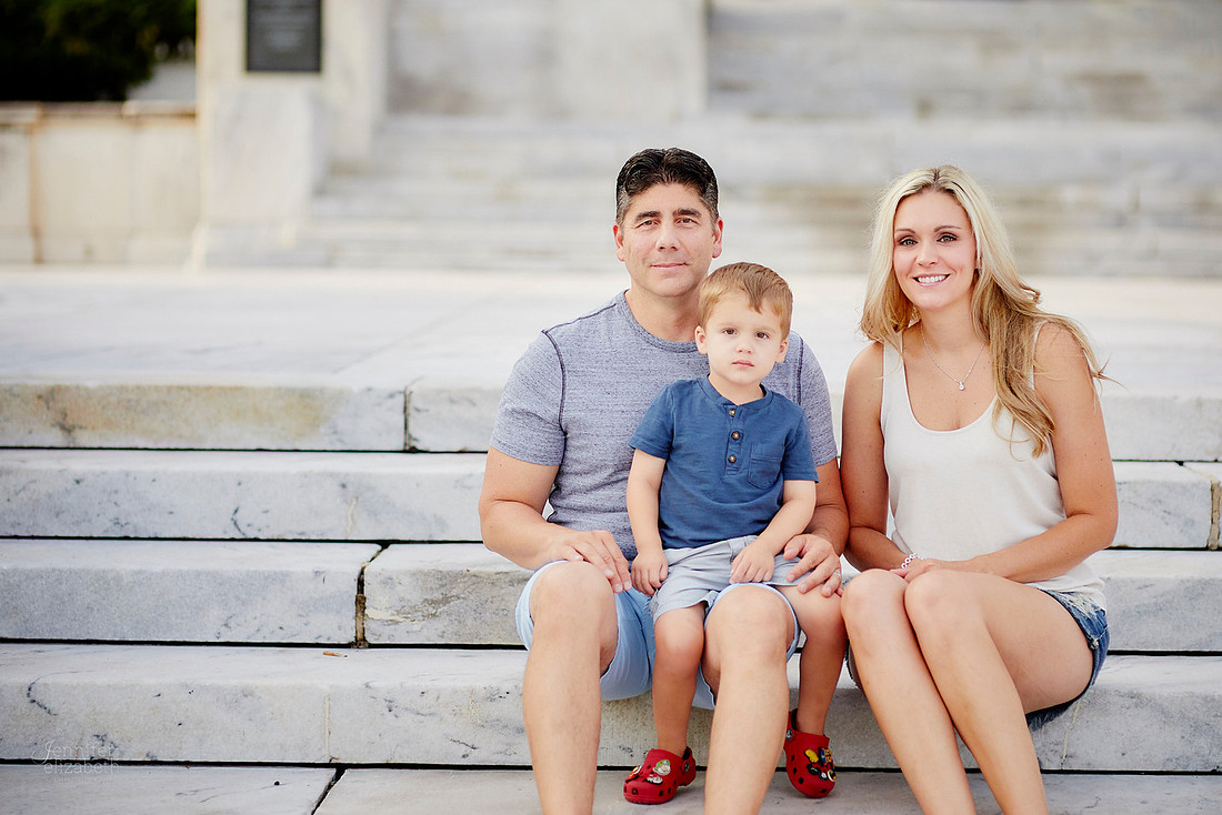 The V Family: Portrait Session at Wade Lagoon and the Cleveland Museum of Art
