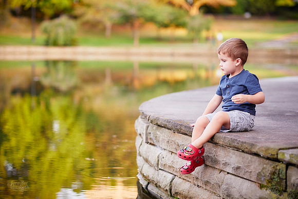 The V Family: Portrait Session at Wade Lagoon and the Cleveland Museum of Art