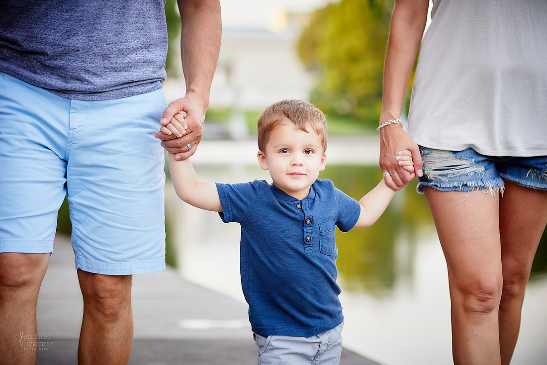 The V Family: Portrait Session at Wade Lagoon and the Cleveland Museum of Art
