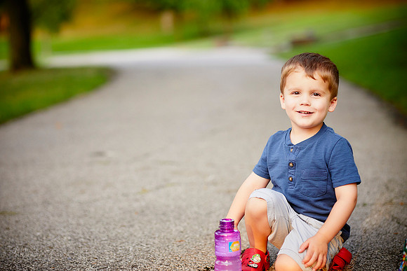 The V Family: Portrait Session at Wade Lagoon and the Cleveland Museum of Art