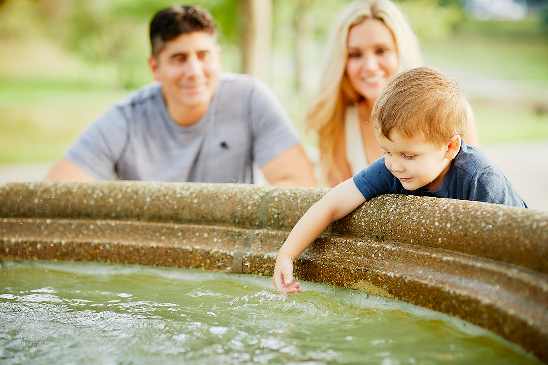 The V Family: Portrait Session at Wade Lagoon and the Cleveland Museum of Art