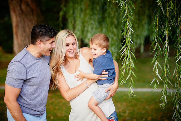 The V Family: Portrait Session at Wade Lagoon and the Cleveland Museum of Art
