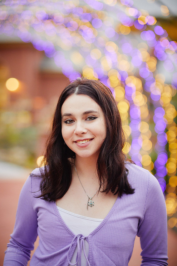 Emma: Senior Session at Kingwood Center Gardens in Mansfield