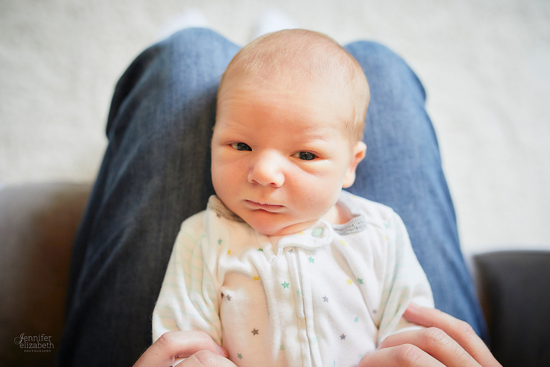 Baby Nolan: Lifestyle Newborn Session in Walton Hills, Ohio