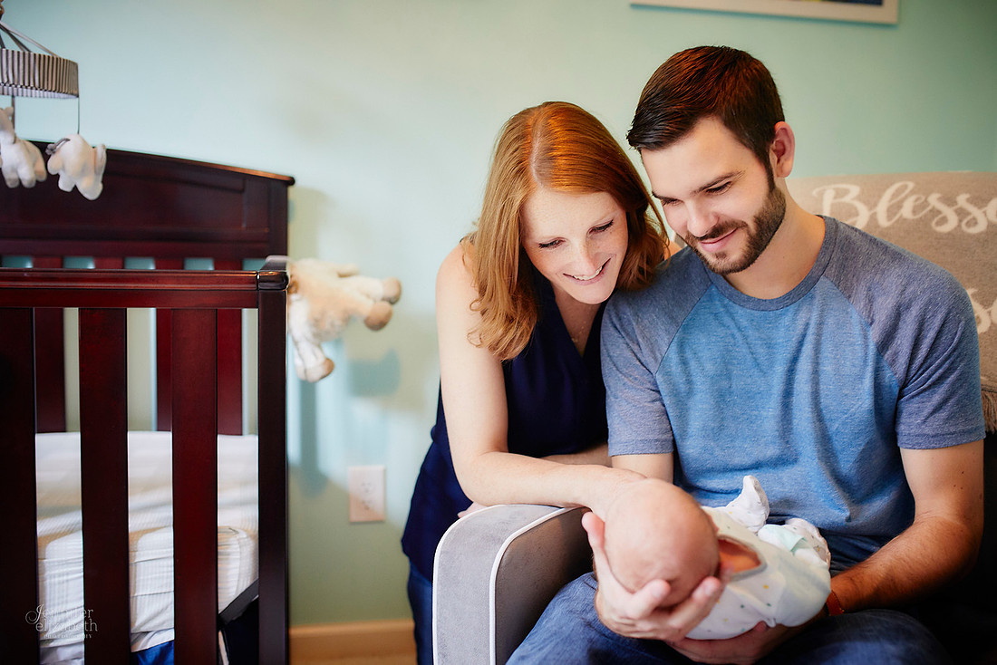 Baby Nolan: Lifestyle Newborn Session in Walton Hills, Ohio