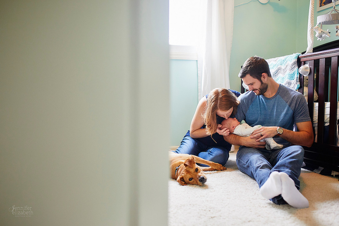 Baby Nolan: Lifestyle Newborn Session in Walton Hills, Ohio