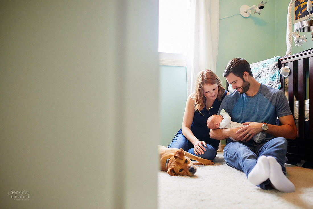 Baby Nolan: Lifestyle Newborn Session in Walton Hills, Ohio