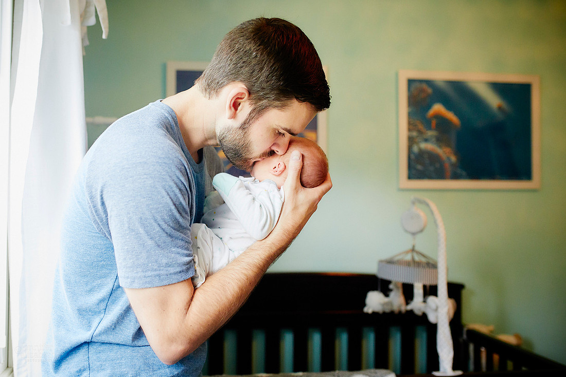 Baby Nolan: Lifestyle Newborn Session in Walton Hills, Ohio