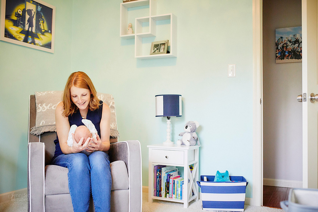 Baby Nolan: Lifestyle Newborn Session in Walton Hills, Ohio