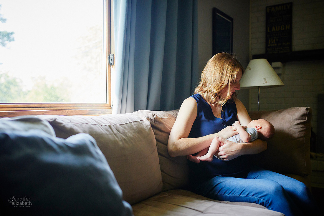 Baby Nolan: Lifestyle Newborn Session in Walton Hills, Ohio