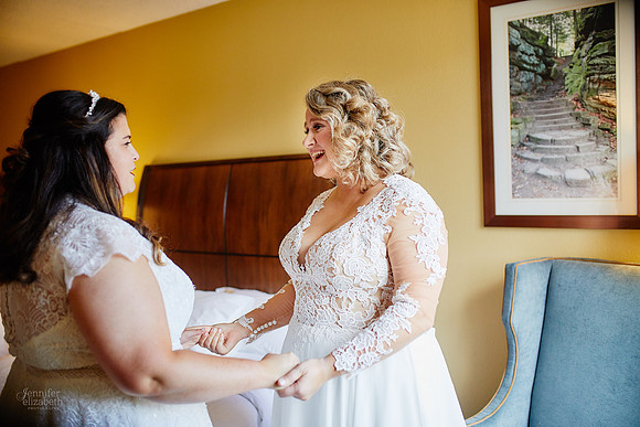Allison & Taylor: Downtown Cleveland Wedding at Lake Affect Studios
