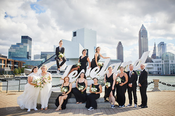 Allison & Taylor: Downtown Cleveland Wedding at Lake Affect Studios