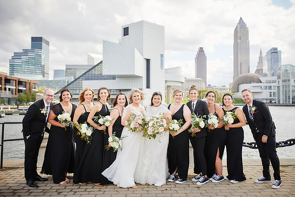 Allison & Taylor: Downtown Cleveland Wedding at Lake Affect Studios
