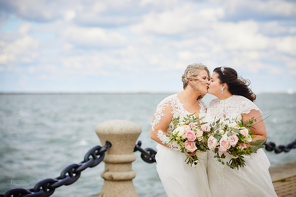 Allison & Taylor: Downtown Cleveland Wedding at Lake Affect Studios