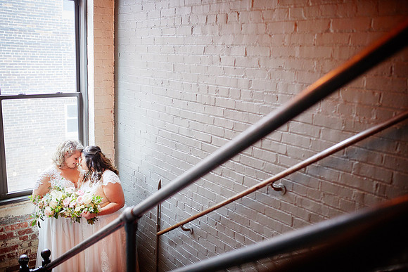 Allison & Taylor: Downtown Cleveland Wedding at Lake Affect Studios