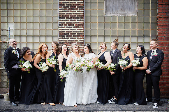 Allison & Taylor: Downtown Cleveland Wedding at Lake Affect Studios