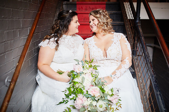 Allison & Taylor: Downtown Cleveland Wedding at Lake Affect Studios