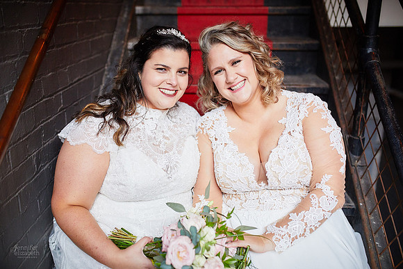 Allison & Taylor: Downtown Cleveland Wedding at Lake Affect Studios