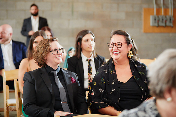 Allison & Taylor: Downtown Cleveland Wedding at Lake Affect Studios