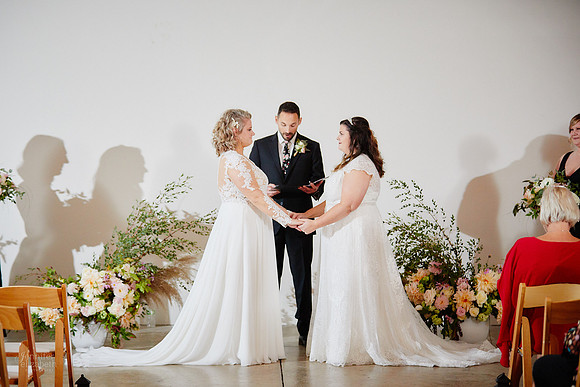 Allison & Taylor: Downtown Cleveland Wedding at Lake Affect Studios