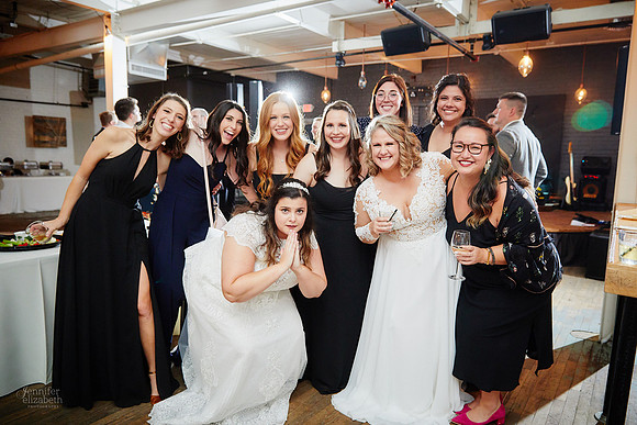 Allison & Taylor: Downtown Cleveland Wedding at Lake Affect Studios