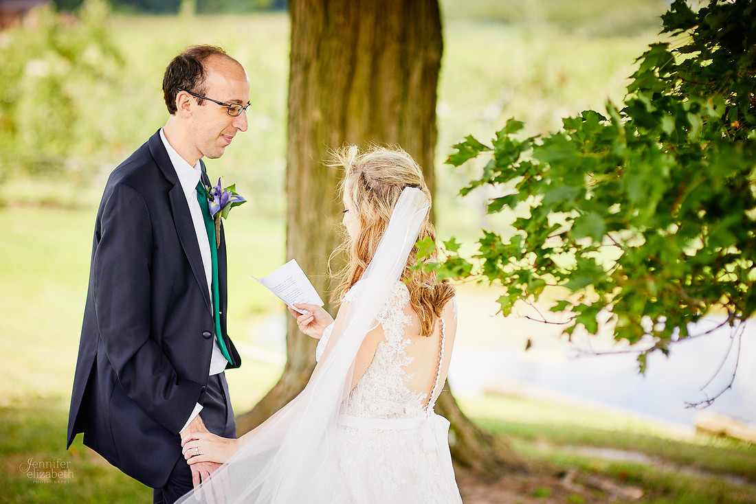 Melissa & Justin: Wedding at Mapleside Farms in Brunwick