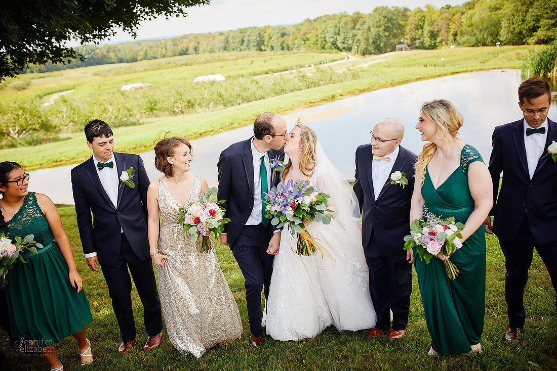Melissa & Justin: Wedding at Mapleside Farms in Brunwick