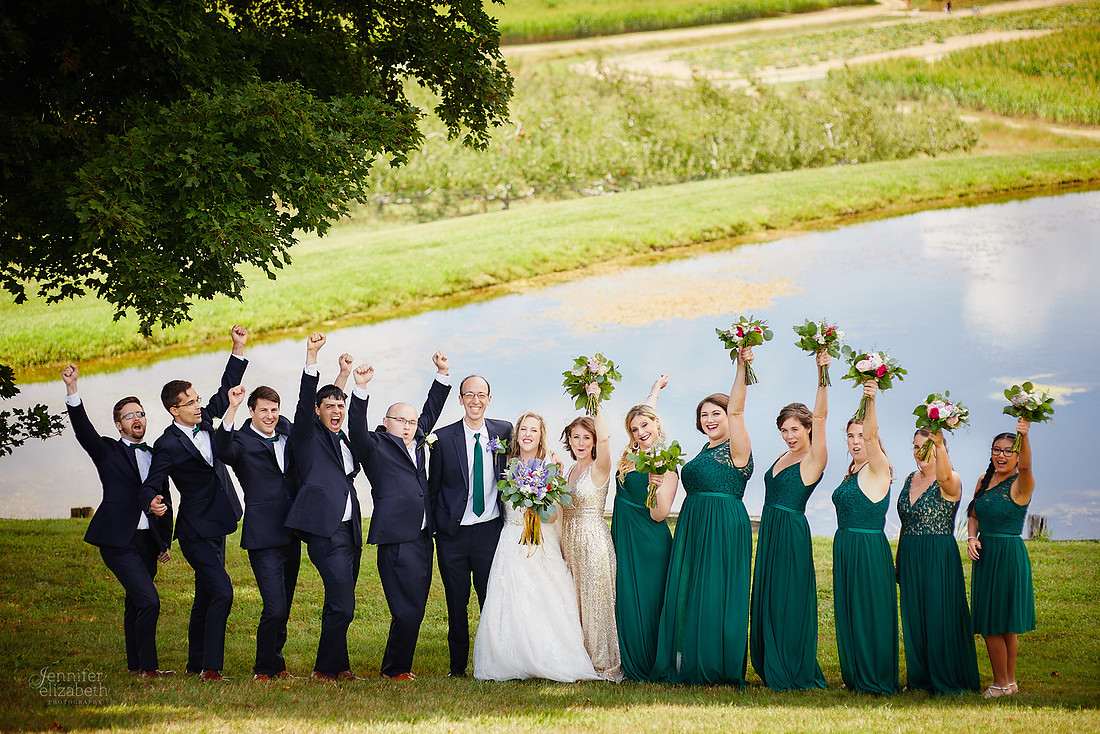 Melissa & Justin: Wedding at Mapleside Farms in Brunwick