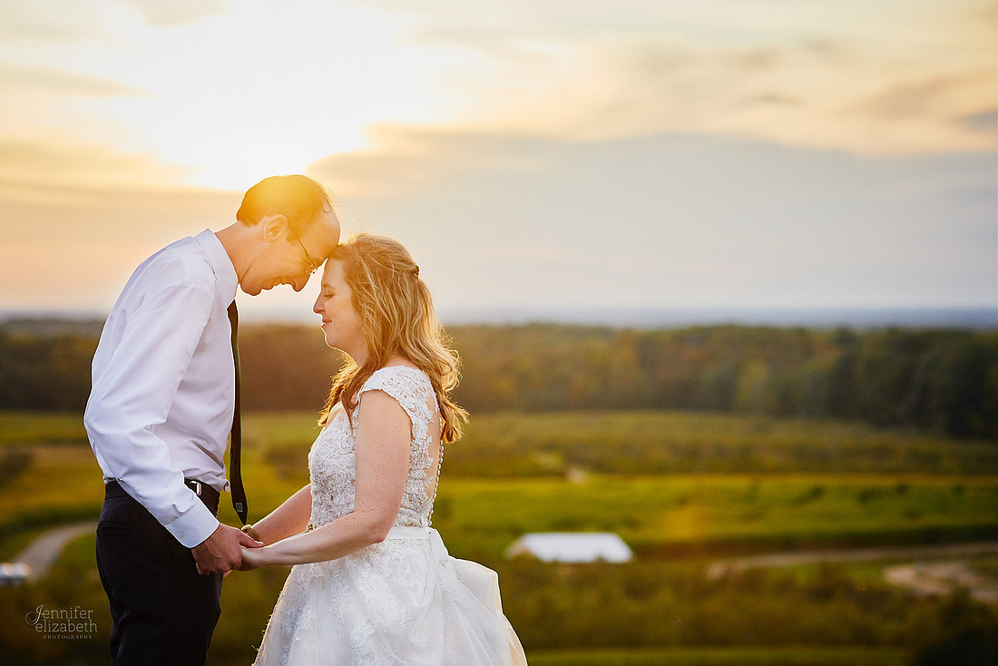 Melissa & Justin: Wedding at Mapleside Farms in Brunwick