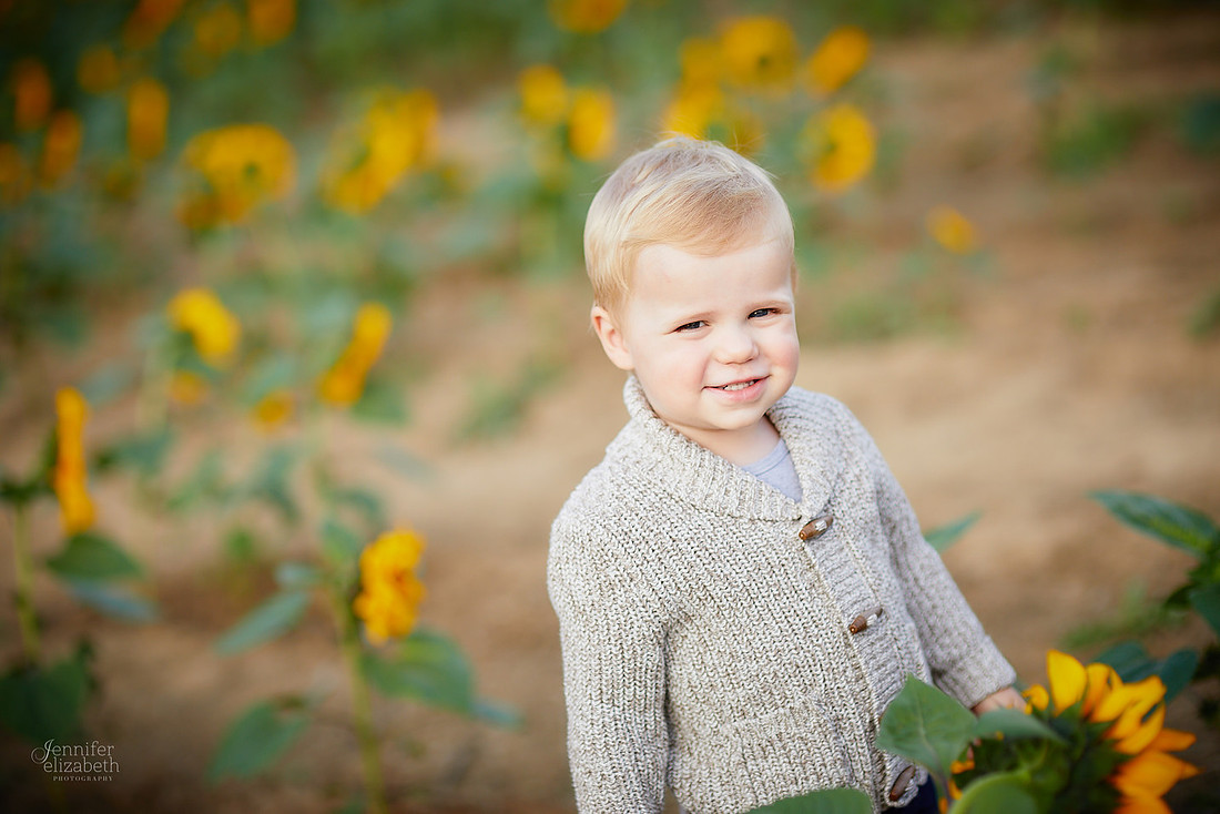 Sunflower Portrait Sessions at Maria's Field of Hope in Avon