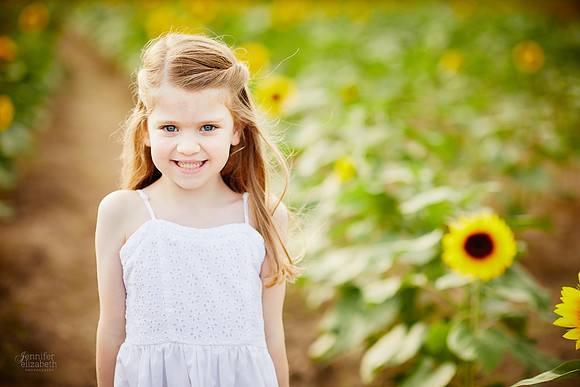 Sunflower Portrait Sessions at Maria's Field of Hope in Avon