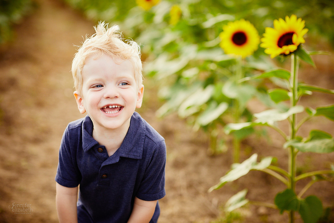 Sunflower Portrait Sessions at Maria's Field of Hope in Avon