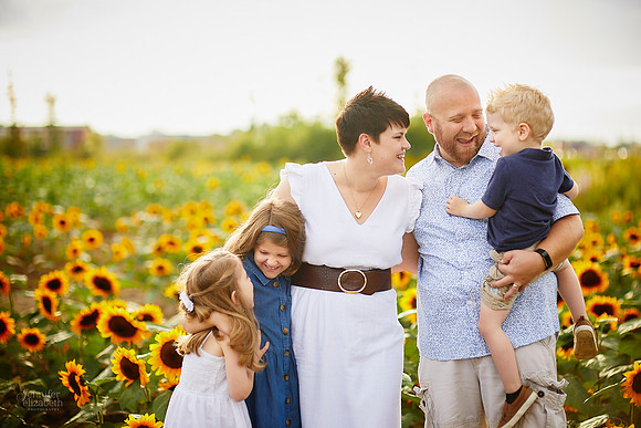 Sunflower Portrait Sessions at Maria's Field of Hope in Avon