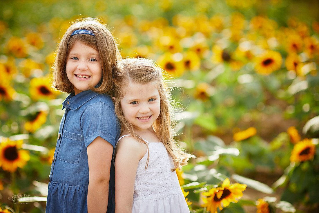 Sunflower Portrait Sessions at Maria's Field of Hope in Avon