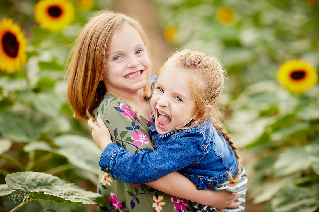 Sunflower Portrait Sessions at Maria's Field of Hope in Avon
