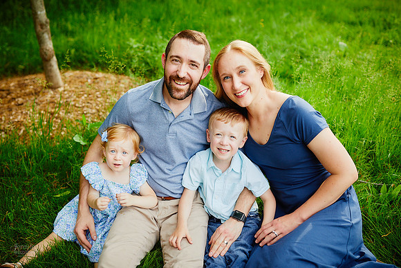 The E Family: Portrait Session at Liberty Ledges Park in Twinsburg
