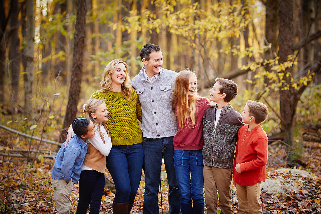 The D Family: Backyard Portrait Session in Aurora