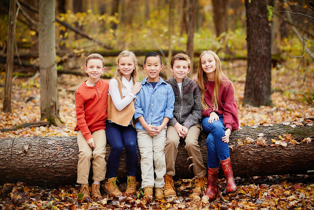 The D Family: Backyard Portrait Session in Aurora