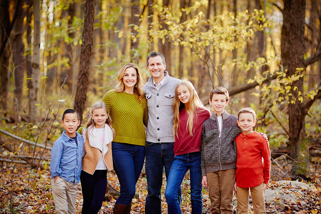 The D Family: Backyard Portrait Session in Aurora