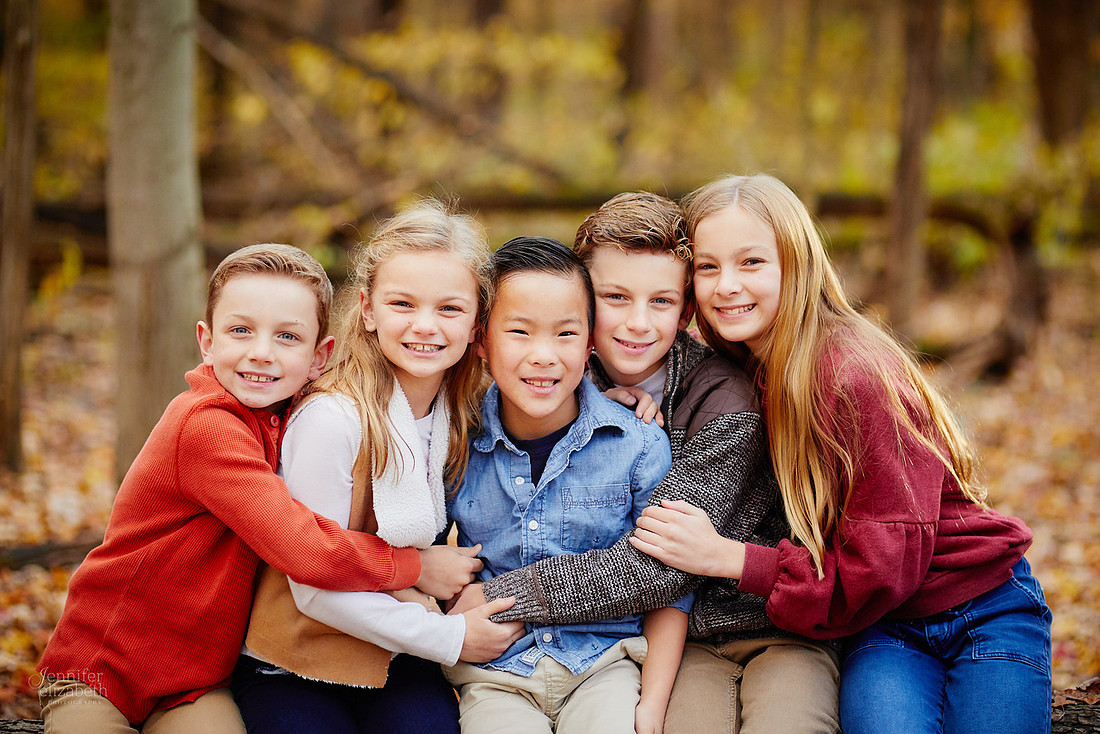 The D Family: Backyard Portrait Session in Aurora