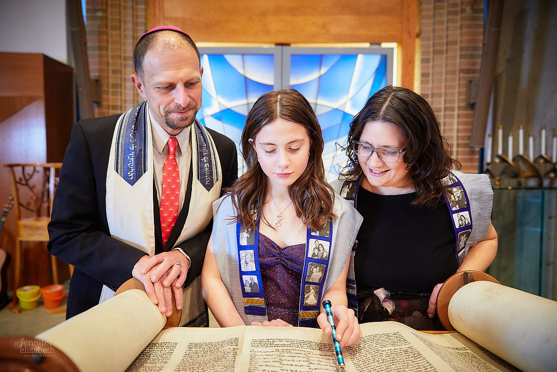 Shira: Bat Mitzvah at Congregation Beth Tikvah in Worthington