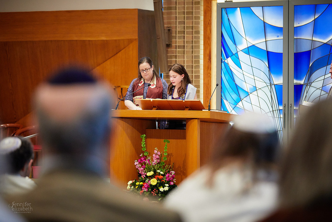 Shira: Bat Mitzvah at Congregation Beth Tikvah in Worthington