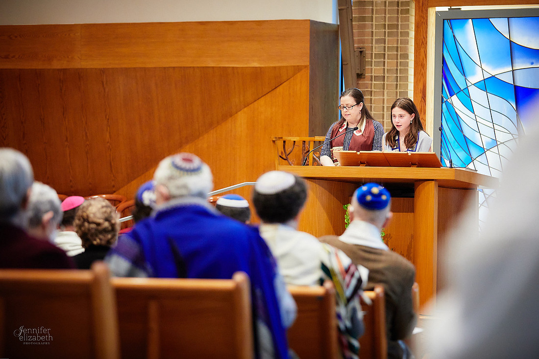 Shira: Bat Mitzvah at Congregation Beth Tikvah in Worthington